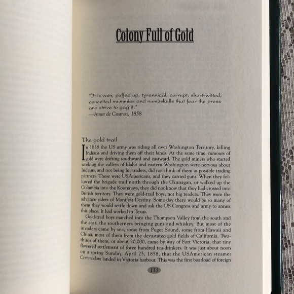 Bowering’s BC:  A Swashbuckling History (1997). Hardcover. BC history Canadiana - Picture 9 of 11